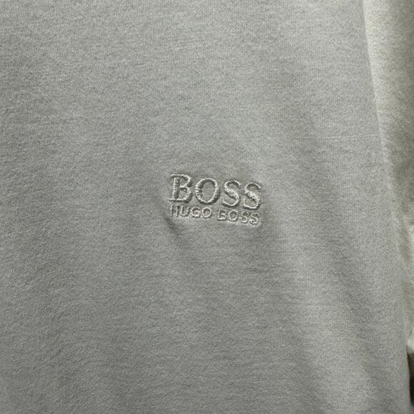 Men's BOSS White Short Sleeve T-Shirt - Size XXL - Picture 3 of 5